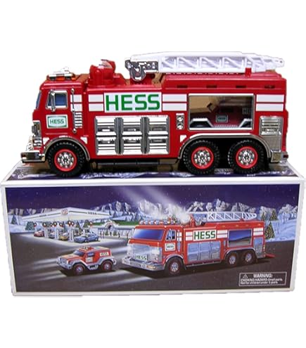 Amazon.com: 1991 Hess Toy Truck With Racer by Hess : Toys